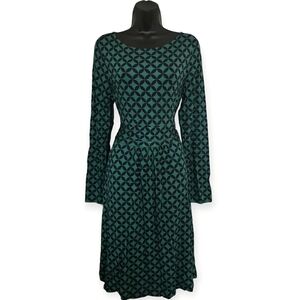 ☆Boden Green and Black Patterned Dress☆